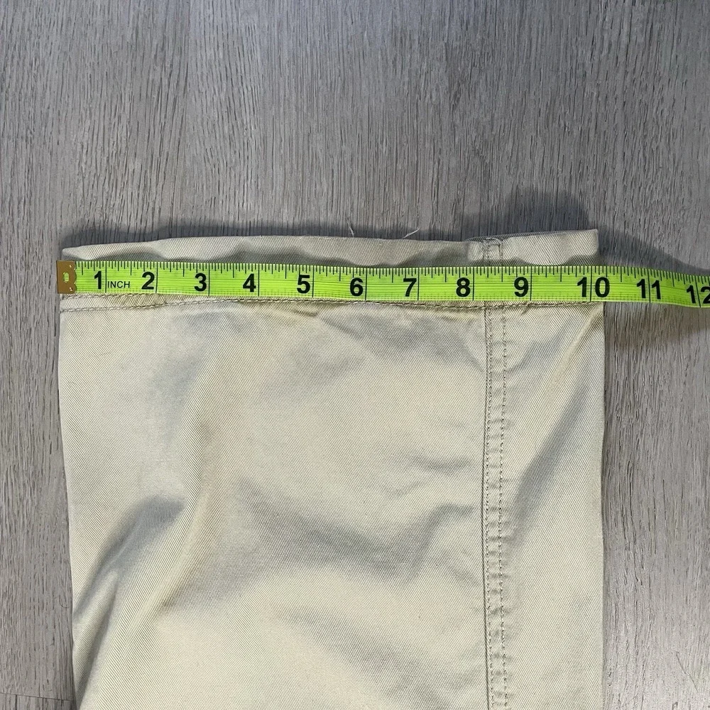 Levi's Loose Straight Cargo Pants Men's Size 34x33 Tan Khaki Cotton Pockets Hike
